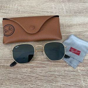 Ray-Ban 51mm Hexagonal Sunglasses